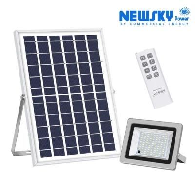 Super Bright IP66 Waterproof Die-Cast Aluminum LED Outdoor Security Lamp Solar Flood Light with Motion Sensor