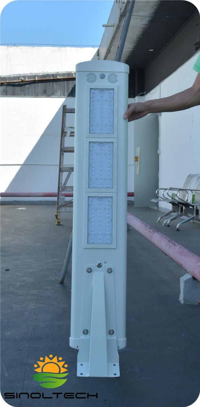 30W Elite Series  LED Integrated  Solar  Street Light (ELITE-030)