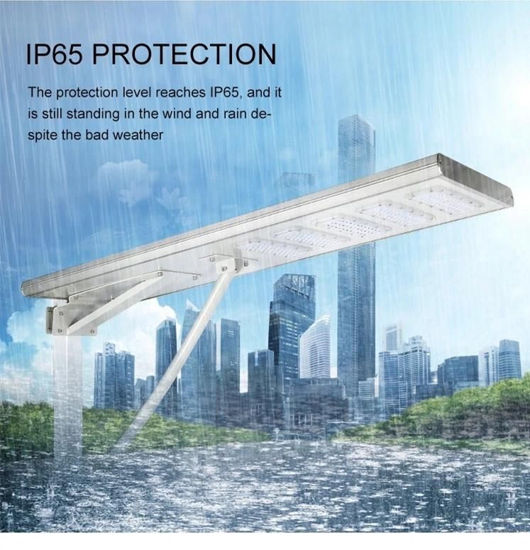 IP65 Waterproof 60W All in One Integrated Outdoor Road Solar Street LED Light