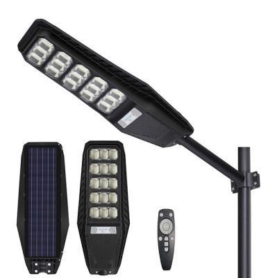 High Lumen All in One LED 100W 200W 300W Integrated Solar Street Light