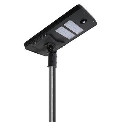 Solar Street Light with Motion Sensor Adjustable Angle Integrated Solar Light 50W