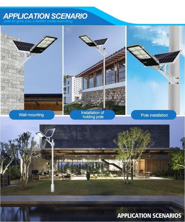 New Product Low Price Integrated Garden Street Lamp Solar Street Light 200W 300W LED Street Light LED Solar Power