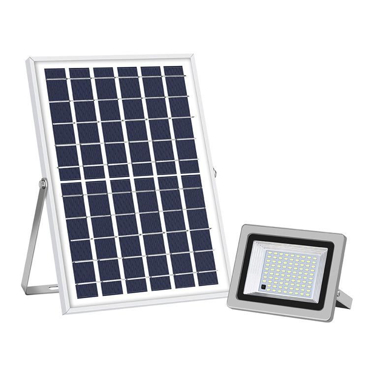 Hanging IP65 Waterproof Cast Aluminum Solar Flood Light for Garland Tennis Court