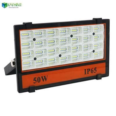 50W 100W 150W 200W 300W IP65 Waterproof High Lumen High Efficiency Outdoor LED Floodlight Super Bright LED Warm Light Floodlight