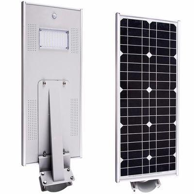 Black LED Street Solar Light Lamp