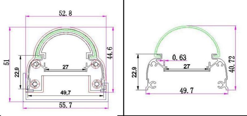 High Quality 12W LED Linear Tube Light/ Lighting Tube IP65 Lighting Projector