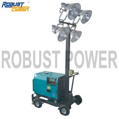 Construction Machinery Vehicle-Mounted Outdoor Mobile Lighting Tower