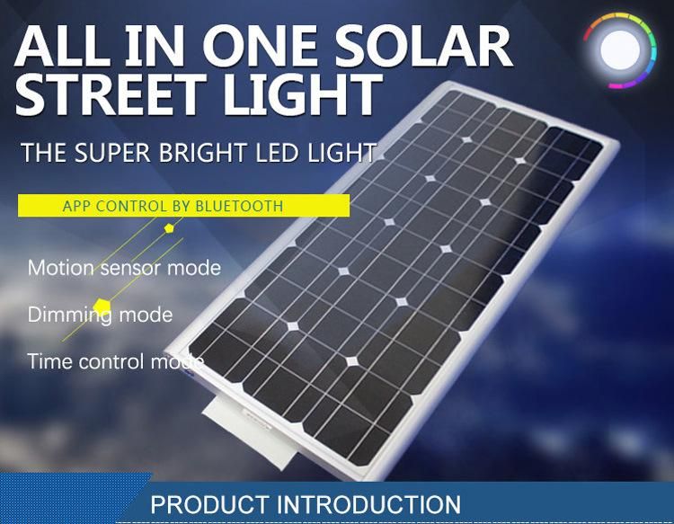 High Quality 20W All in One Solar Lamp LED Street Light