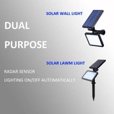 Nsl-48m Outdoor Solar Wall Light