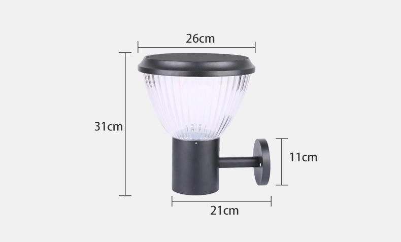 Best Seller 3rd Gen Solar Lights Outdoor 2 in 1 Landscape Lighting Wall Light