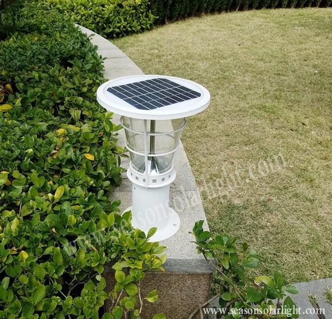 High Power LED Night Lighting 5W Solar Outdoor Bollard Light with Luz LED Lamp