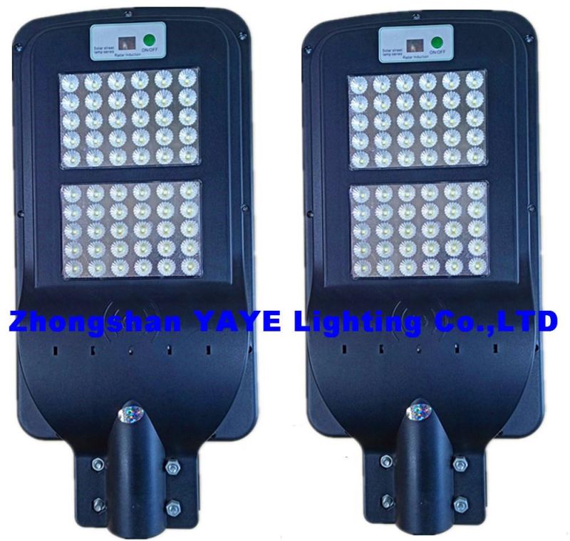 Yaye 2021 Hot Sell 200W All in One Solar LED Street Garden Road Lamp with Remote Controller