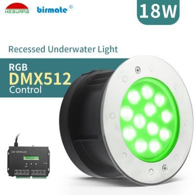 High Power 24V 18W Swimming Pool Underwater LED Lights