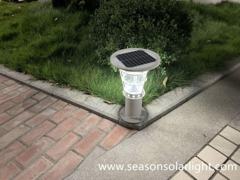 China Factory Supply Solar Energy Lighting CE Solar Garden Lamp with Solar Panel & LED Lamp