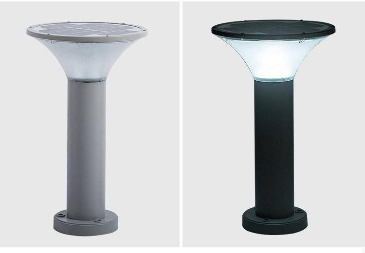 Garden Yeard Aluminum IP65 Solar LED Bollard Light 500lm