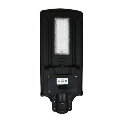 60W LED Solar Street Light with Light and Time Control