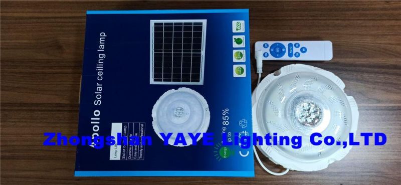 Yaye 2021 Best Sell Indoor Solar LED Ceiling Lighting 200W/100W/50W Lamp Lights Decoration Lighting Street Energy Saving Power System Home