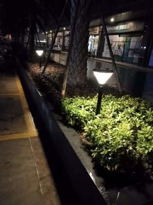 Outdoor All in One Garden Waterproof IP65 Warm White Park Courtyard Solar Light