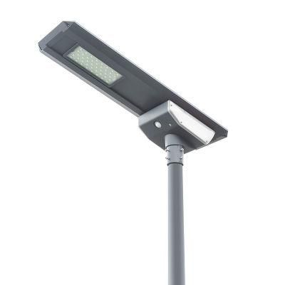 High Bright Remote Control Motion Sensor All in One Solar Street Light 60W