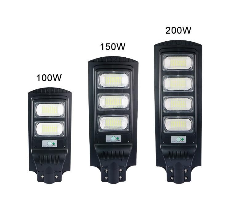 Golden Supplier Aluminum Separate Waterproof IP65 All-in-One LED Solar Street Light Outdoor