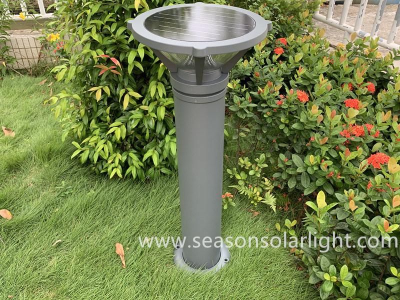 Smart LED Lighting Outdoor Garden Pathway Alu. Material Solar Lawn Light with LED Lighting & LiFePO4 Battery