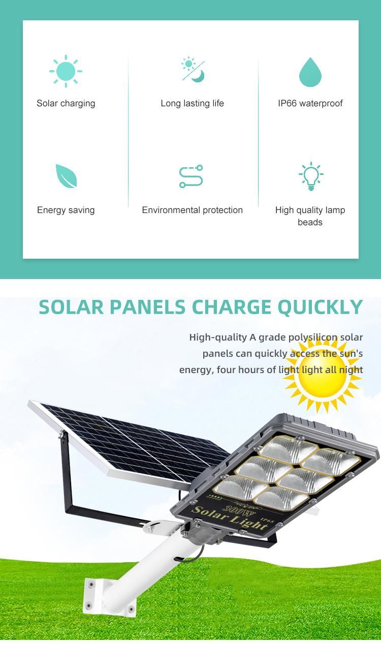 Value for Money Performance Walkway All in One Energy Saving 300W UFO Integrated Solar Street Garden Light