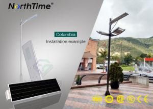 Integrated Smart Phone APP Control LED Solar Panel Street Light