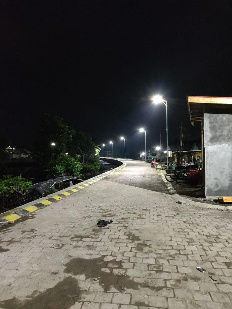 IP65 All in One Integrated Solar Street Street Light for Parking Lots