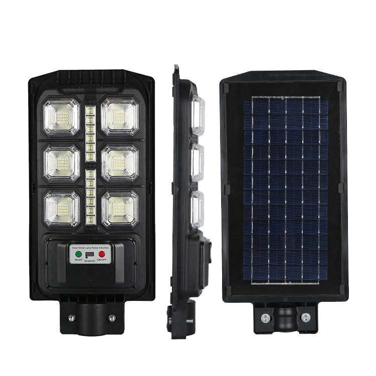 Yaye Hottest Sell Factory Price 100W LED Solar Street Road Wall Garden Light with Radar Sensor/Remote Controller/ Stock 1000PCS/Available Watt: 50W-400W