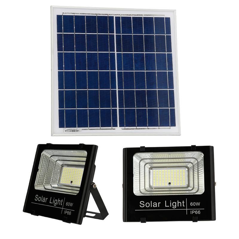 Esavior Hot Selling 1200lm Solar LED Lamp Flood Light for Outdoor Park Lot Lighting Garden Lamp