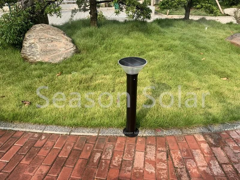 High Power LED Lighting Fixture Outdoor Pathway Garden Light with Warm + White LED Solar