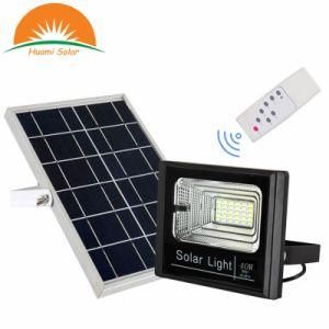 40W Wireless Control All in One Solar Flood Light Solar