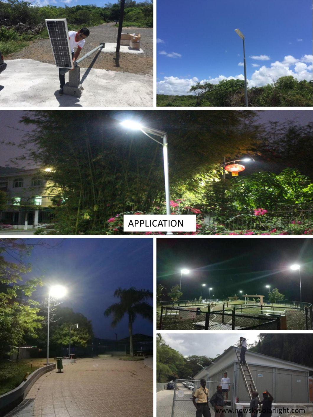 60W Solar Panel Integrated All in One Solar LED Street Light