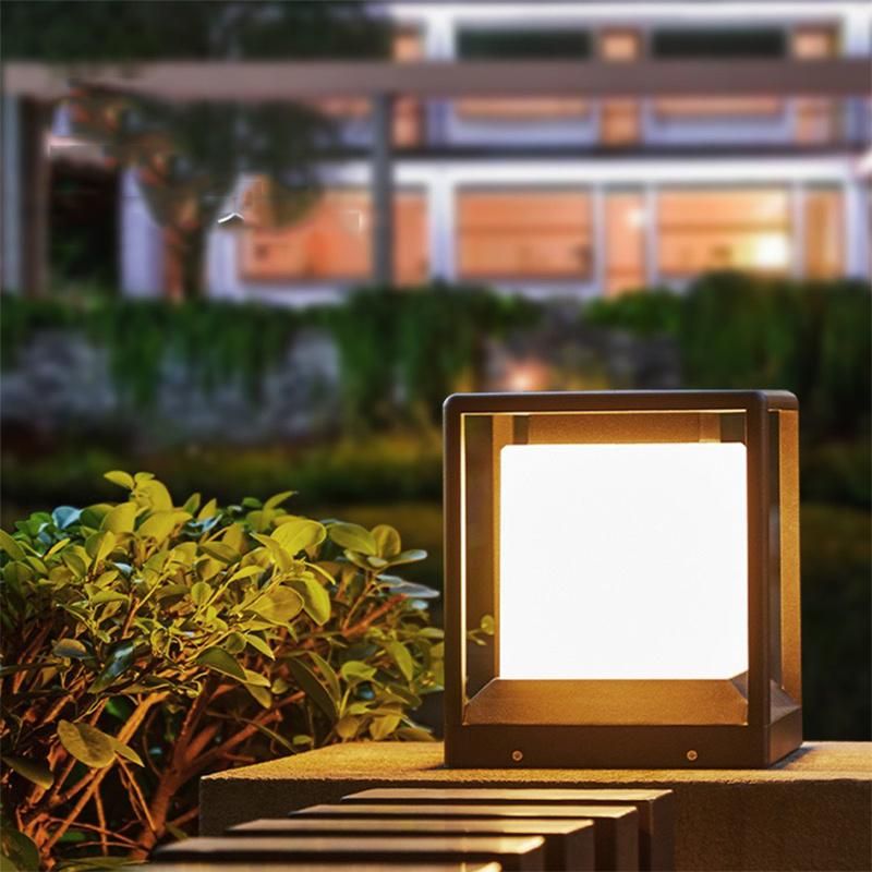 High Quality Solar Outdoor Light Waterproof LED Lighting Solar Pillar Lighting