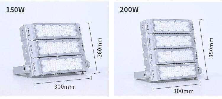 High Lumens 5 Years Warranty Super Competitive Modular Sports Feild Lighting 600W LED Tunnel Light LED Flood Light CS-Mzcl