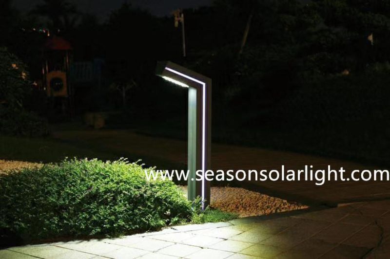 Nice Product Outdoor 5W Solar Panel Garden Lighting Fixture Solar Pathway Light with LED Strip