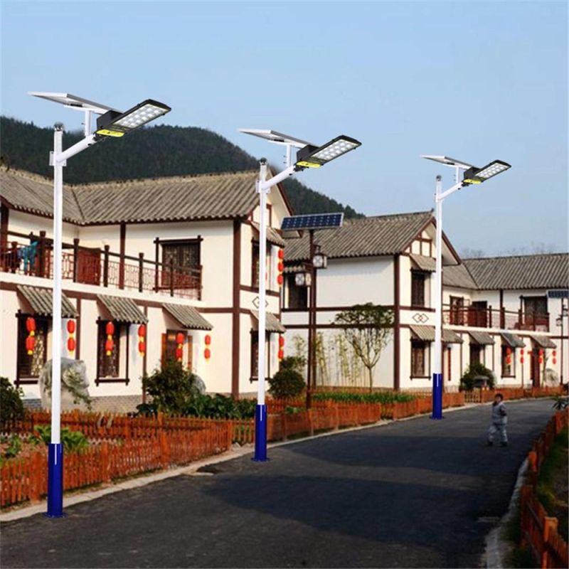 LED Solar Radar Sensor Post Light for Outdoor/Street/Park/Garden/Street Lamp