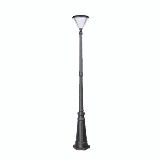 Factory Supply Outdoor Waterproof IP65 Garden Park Plaza 10W LED Solar Light with Pole