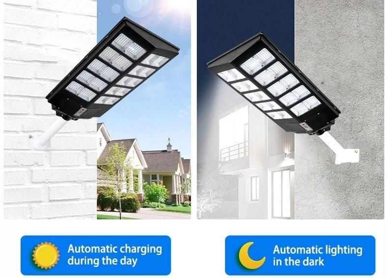 Solar Street Light Wireless Remote Control IP65 Outdoor Sensor Garden Solar Induction Street Light