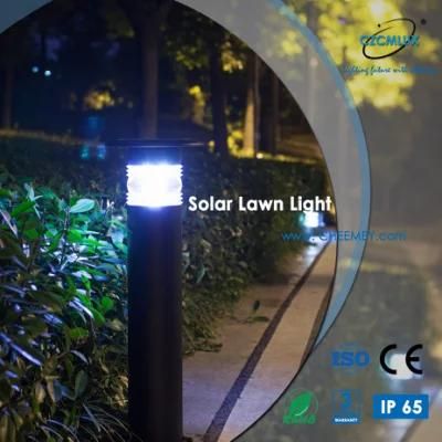 Solar Lighting for Garden LED Bollard with LiFePO4 Lithium Battery