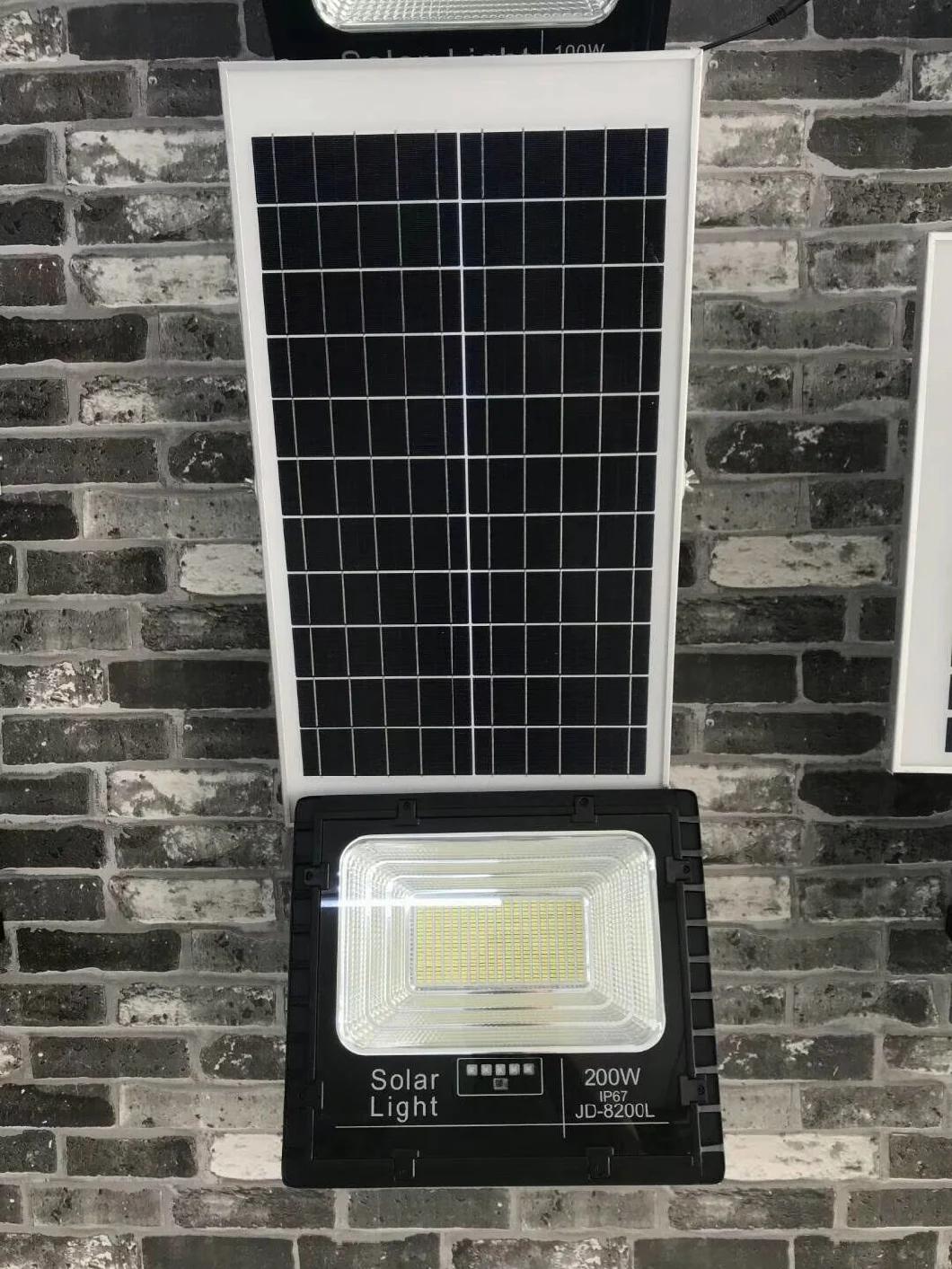 500W 1000W IP65 Waterproof Garden Road Solar Powered Outdoor Lamp LED Solar Panel Flood Light