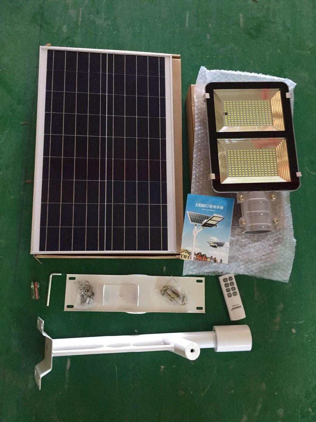 90W 150W Split Solar Panel LED Street Light with Remote Control