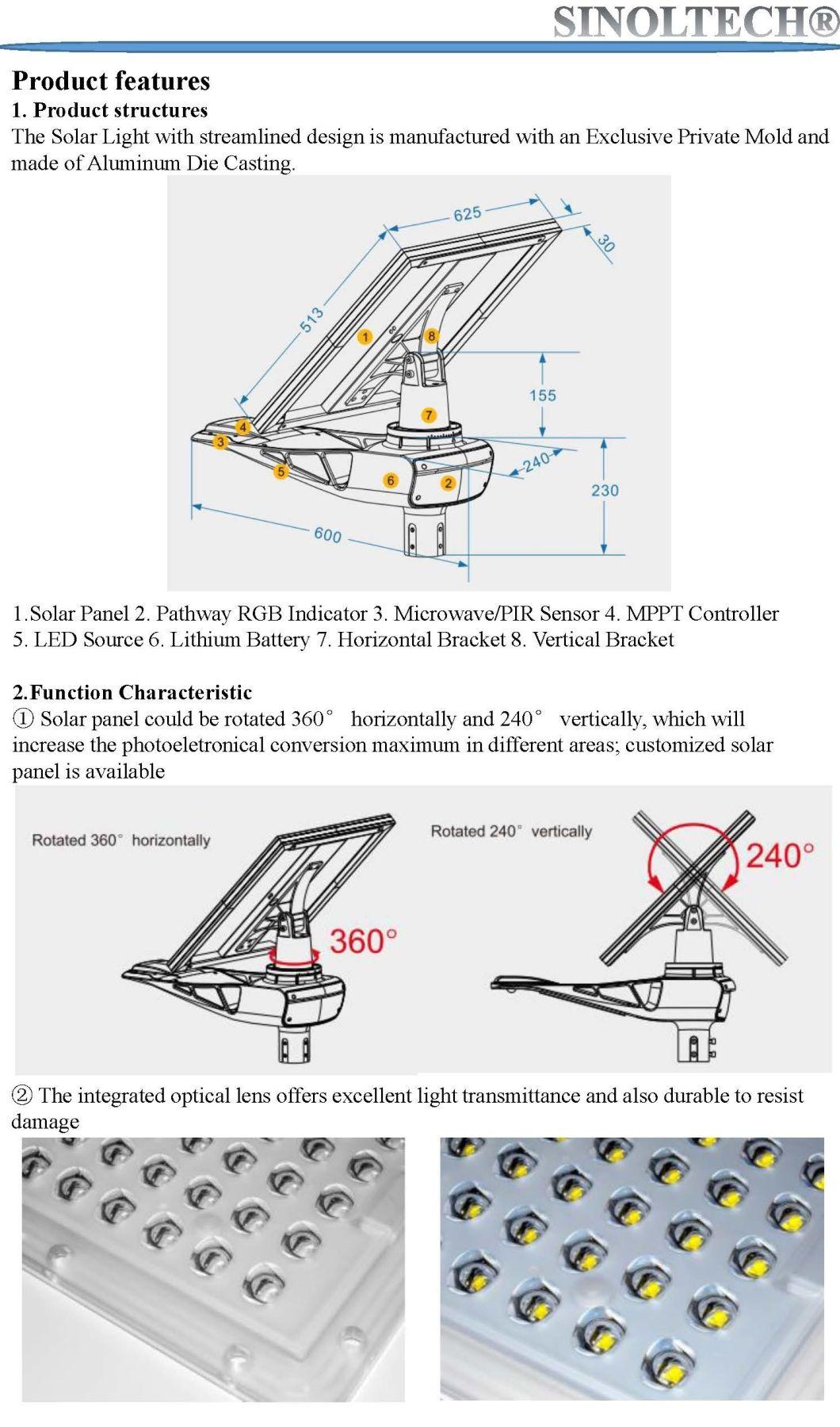 50W G03 Elite Split Solar Light (G03-50W)