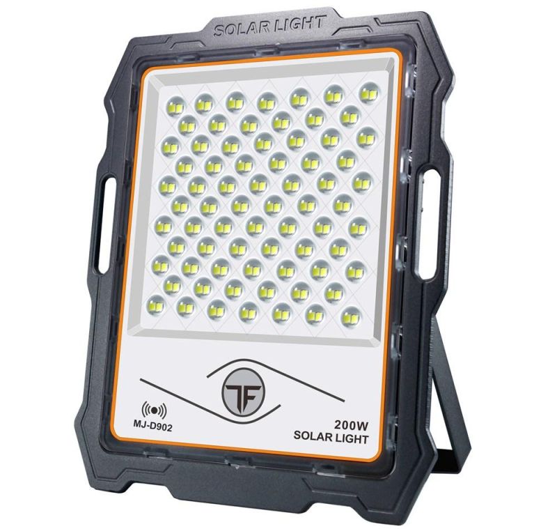 Yaye 2021 Hottest Sell Waterproof 100W/200W/300W/400W/600W Solar Wall Garden Flood Light with Radar Sensor & 1000PCS Stock Each Watt