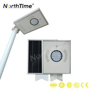 Eco-Friendly Solar Powered Street Light with Build-in Lithium Battery