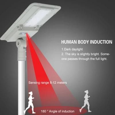 All in One Solar Street Light Charge Controller Solar Street LED Light