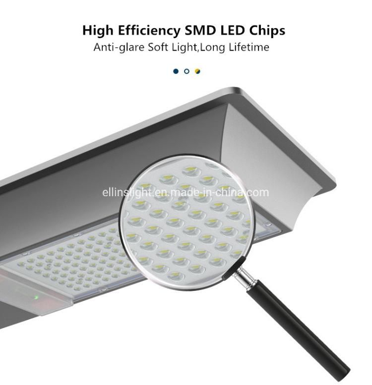 Lithium Battery Monocrystalline Panel LED Solar Lights