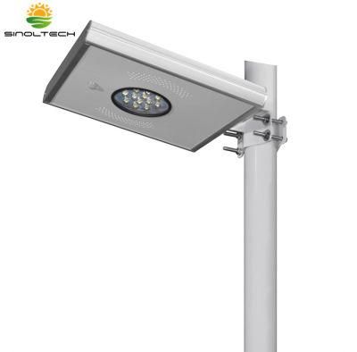 12W LED Integrated All in One Solar Powered Street Lamp (SNSTY-212)