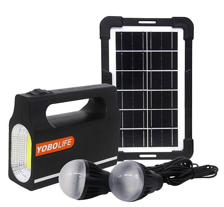 Yobolife 4W Solar Power System with Mobile Phone