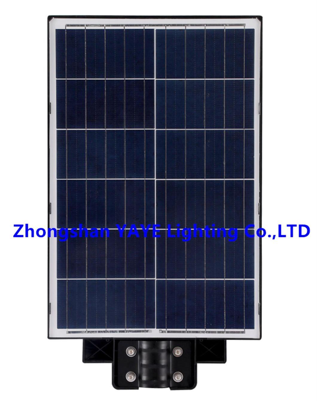 Yaye ISO9001 Manufacturer IP67 100W/200W/300W/400W/500W/600W/800W/ IP66 All in One Solar Powered LED Street Lights with 3000PCS Stock